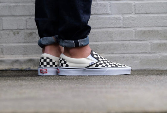 VANS SLIP ON CHECKER